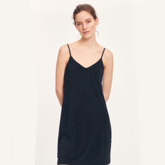 Samsoe Samsoe Semi Sheer  Mini Slip Dress - Picture 1 of 5